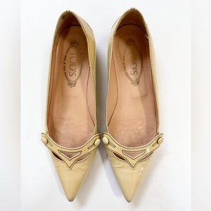 TOD’S leather flats size 38